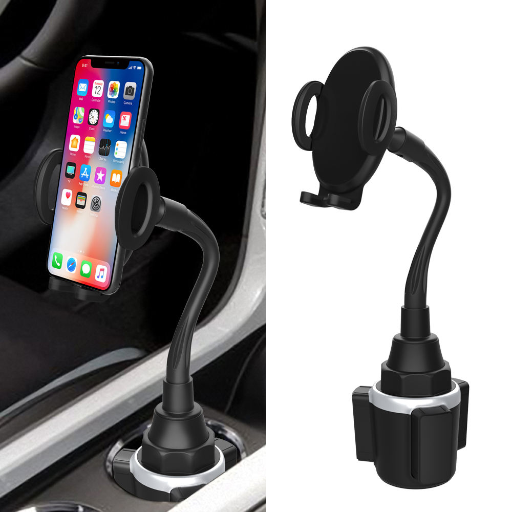 Universal Flexible Gooseneck Car Cup Holder Phone Mount - OEM/ODM Model X907 A979
